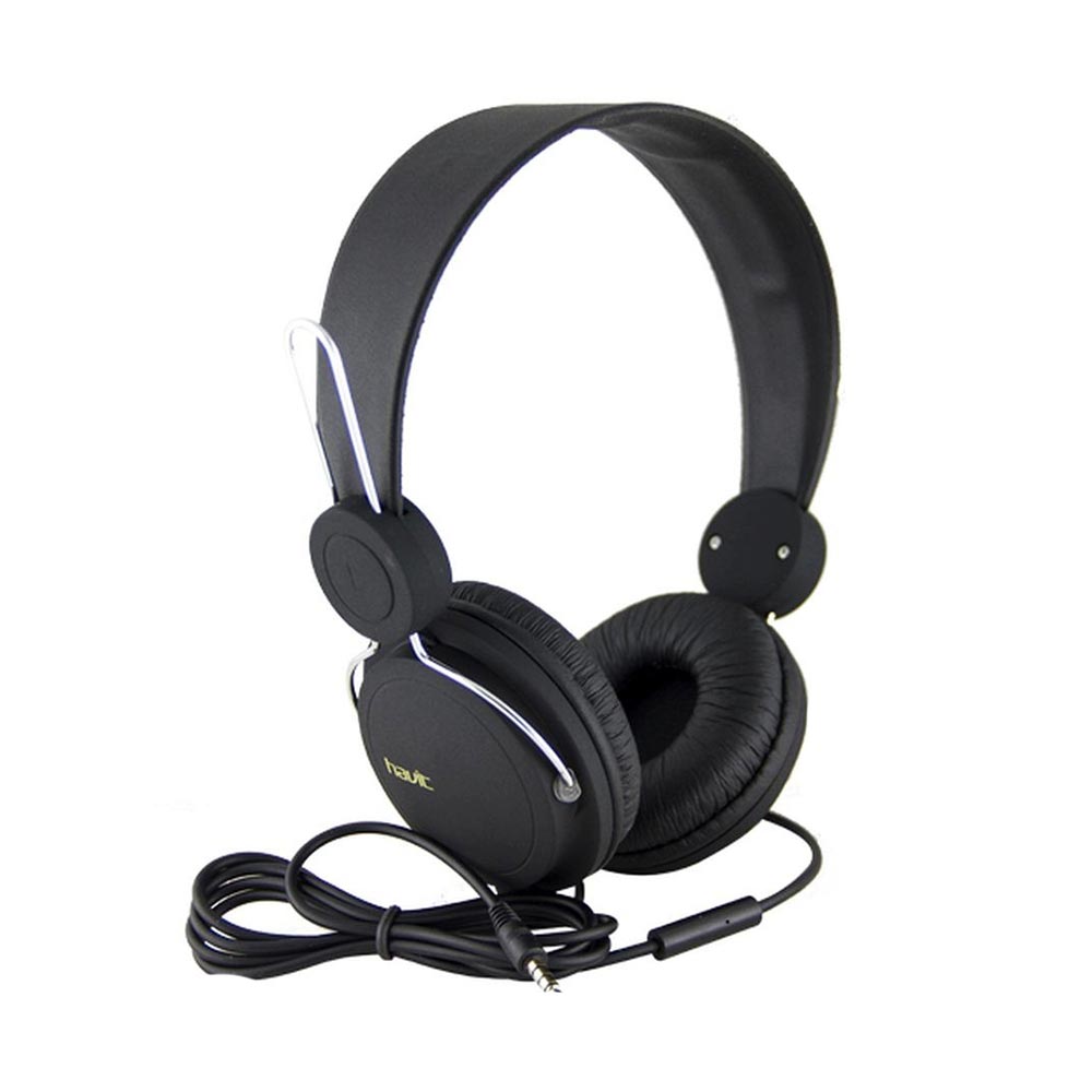 Havit, HV-H2198d Wired Stereo Headphone with Microphone Black