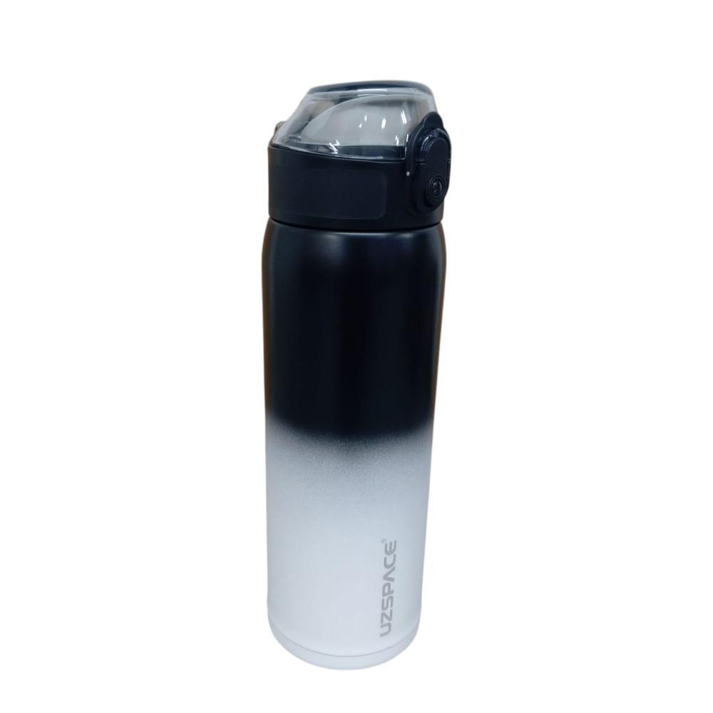 Uzspace Stainless Steel Thermos D28 Series 680Ml #4202 Black And White , 6955482343739