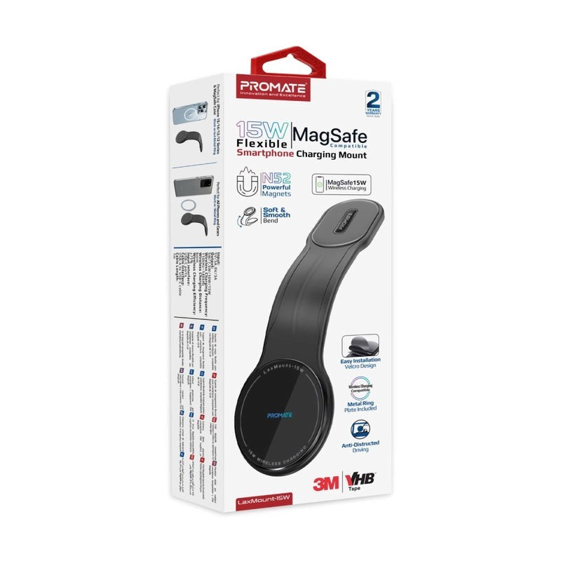 Promate, Flexgrip Magsafe Cardleless Smartphone Holder #Laxmount