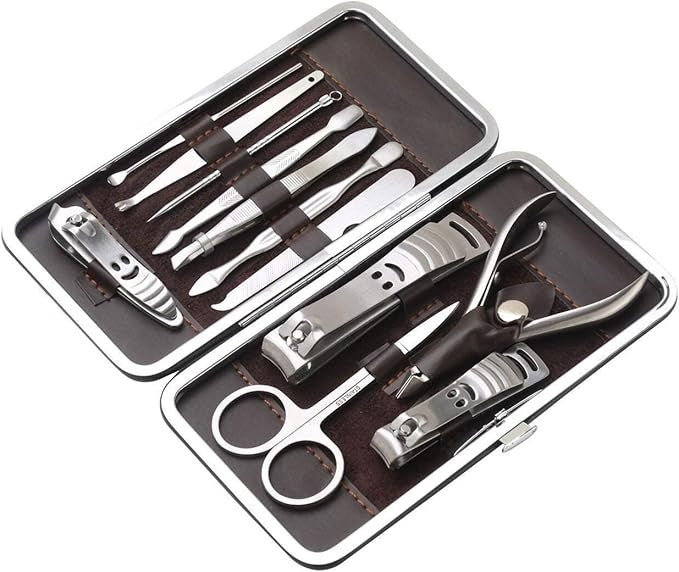 La Perla Tech, Professional Stainless Steel Scissors Pedicure And Manicure Kit