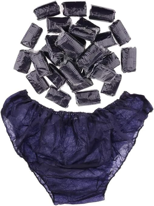 La Perla Tech, 30 Pieces Women Disposable Briefs Underwear for Salon, SPA, Massage, Travel