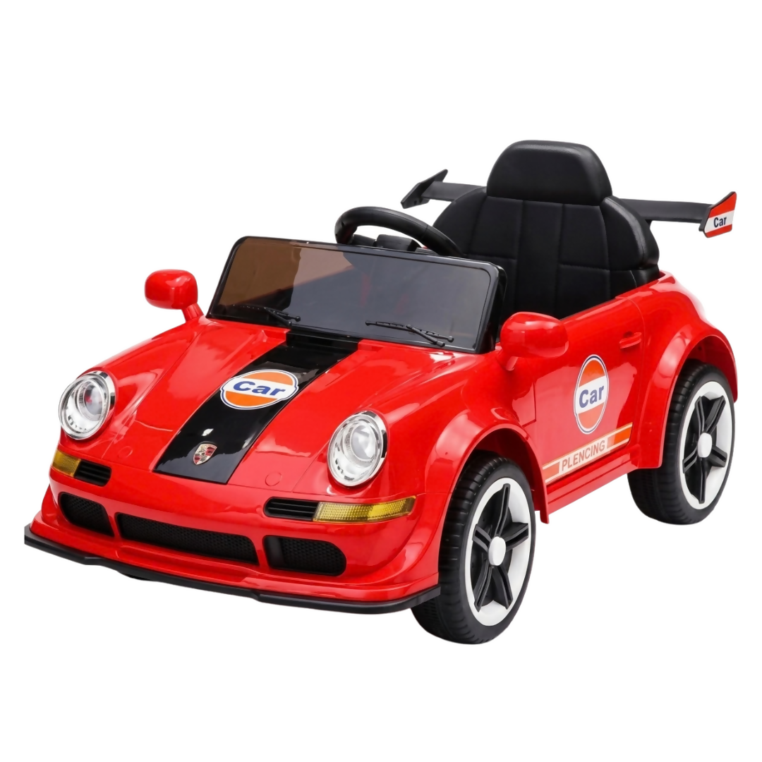 Kids Electric Sports Car – 12V Battery, Dual Motors, Bluetooth Remote & Music (Ages 1+)