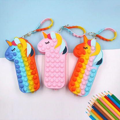 Cool Gift, Pop it pencil case, Available in Different Colors