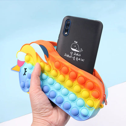 Cool Gift, Pop it pencil case, Available in Different Colors