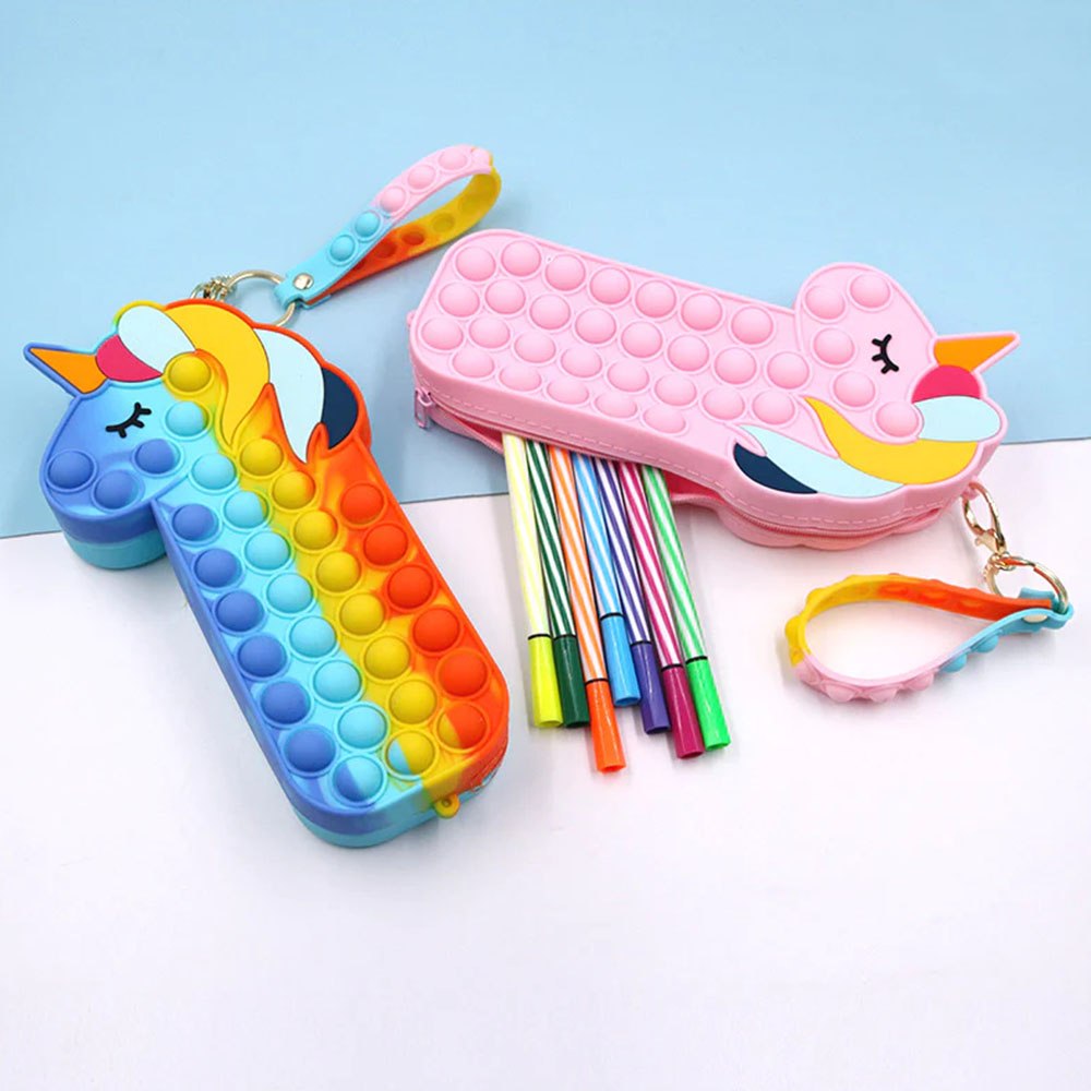 Cool Gift, Pop it pencil case, Available in Different Colors