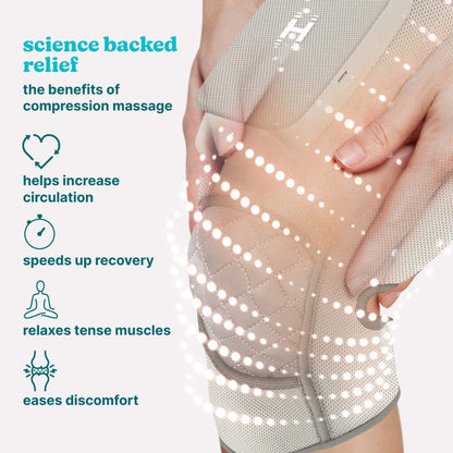 HoMedics, Modulair Knee Support Wrap + Controller Model Sr-Cmxke10Hbnd