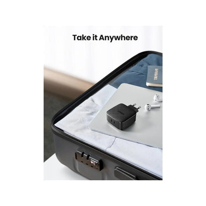 Ugreen, Pd 66W Dual Usb-C Gan Tech Charger For Phone, Macbook & Laptop Ugreen Cd216- 70867