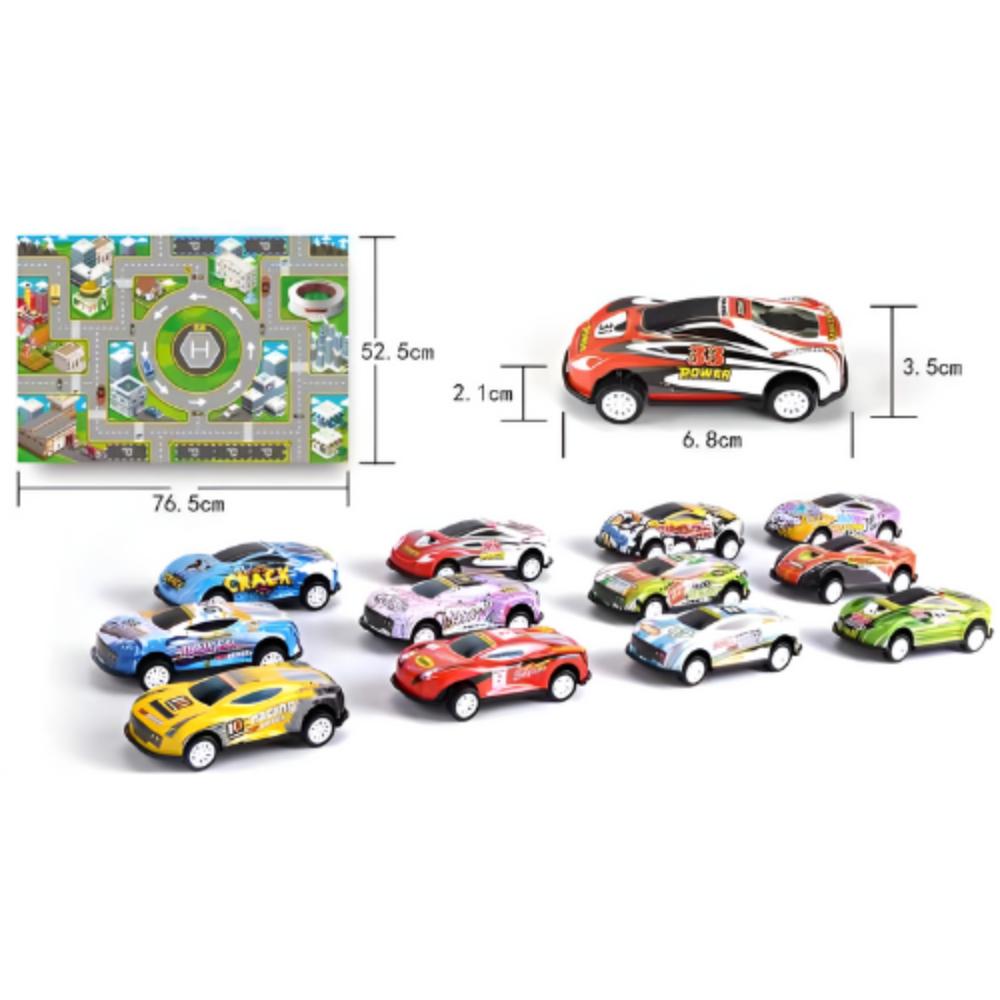 Racing Cars Car Model Toy Small Collection Free Wheel Cast Metal Car 1Piece7088