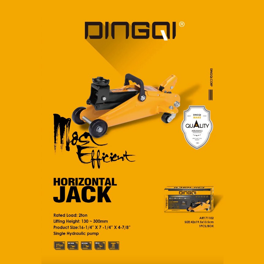 Horizontal Jack Single Valve 2T