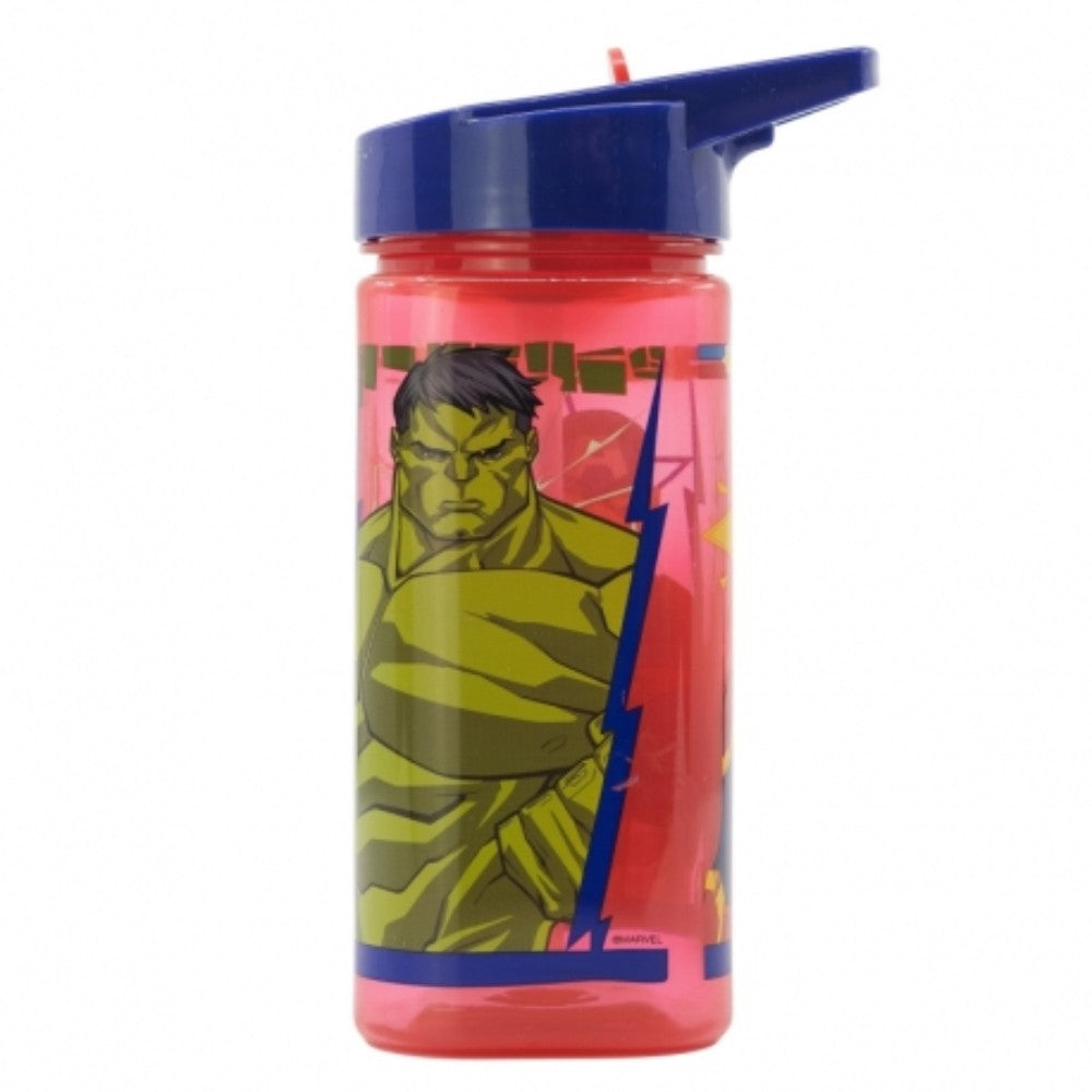 Stor, Square Water Bottle 510ml Avengers Invincible Force, Available In Different Models