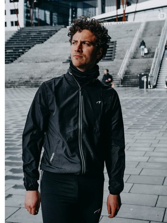 AVENTO SPORTS NECKWARMER BASIC BLACK