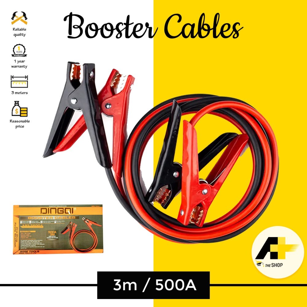 500A Jumper/Booster Cable - 3m