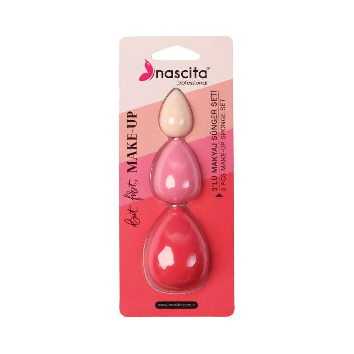 Nascita 3-Piece Makeup Sponge Set