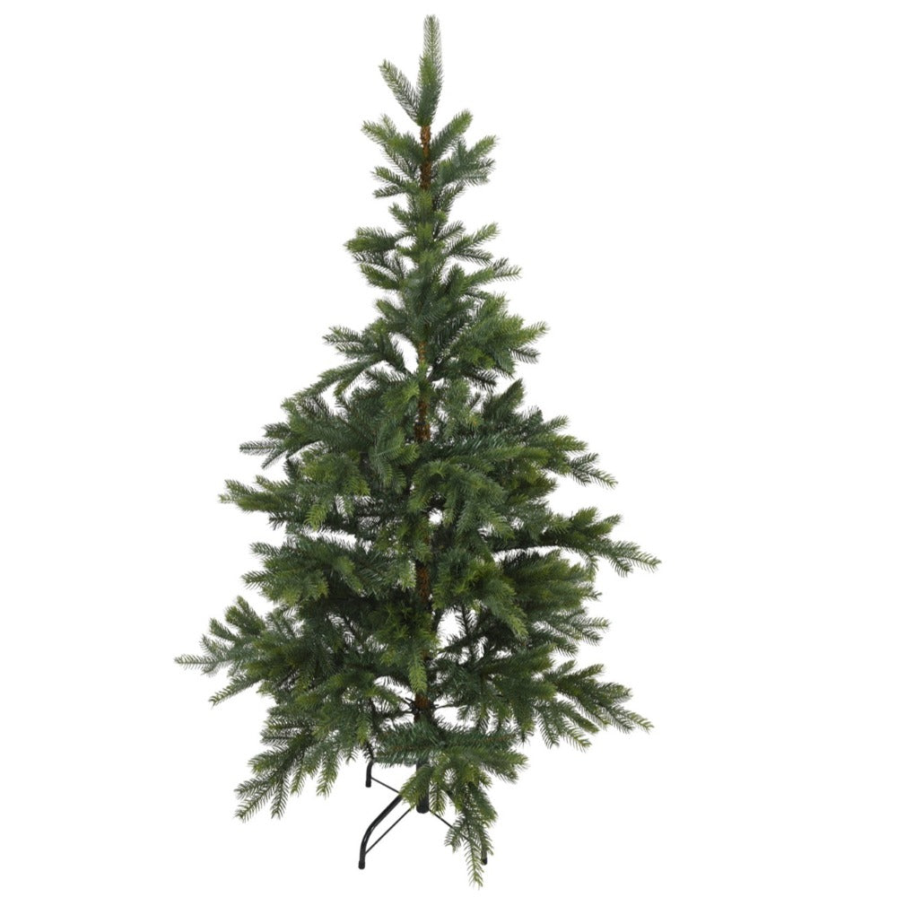 Artificial Christmas Tree 210 cm Green Hinged