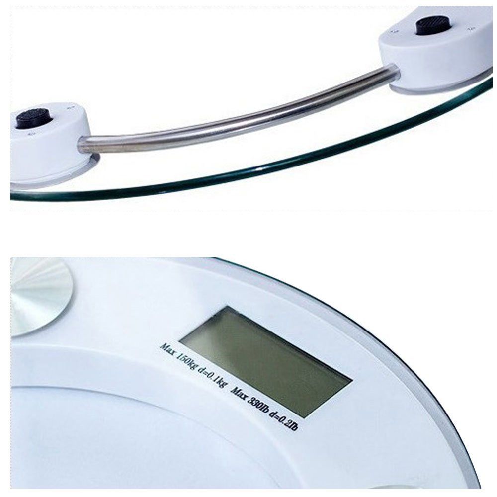 Cool Gift, Digital Electronic Glass Transparent Weighing Scale