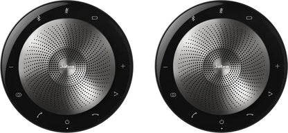 Jabra, SPEAK 710  MS Black Wireless Speakerphone, Portable Conference Speaker with Bluetooth Adapter and USB - Connect with Laptops, Smartphones and Tablets, Microsoft Certified