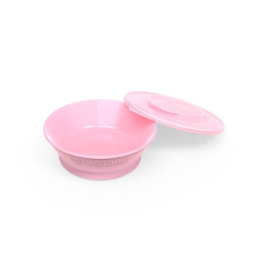 Twistshake, Bowl 6+M Pastel Pink, 78149