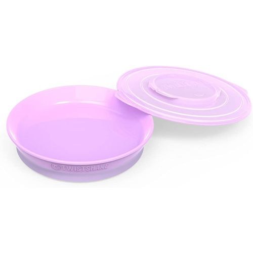 Twistshake, Plate 6+M Pastel Purple, 78162