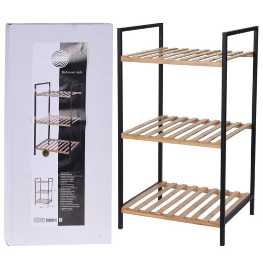 Wooden Stand 3 Shelves 70 Cm