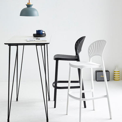 Cool Gift, Nordic Shell Bar Chair #799, Available in Different Colors