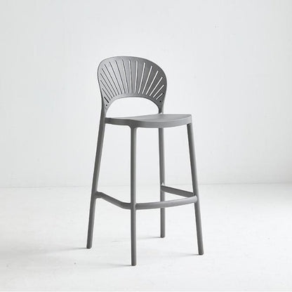 Cool Gift, Nordic Shell Bar Chair #799, Available in Different Colors