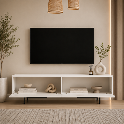 Modern TV Unit – White | ON1-W