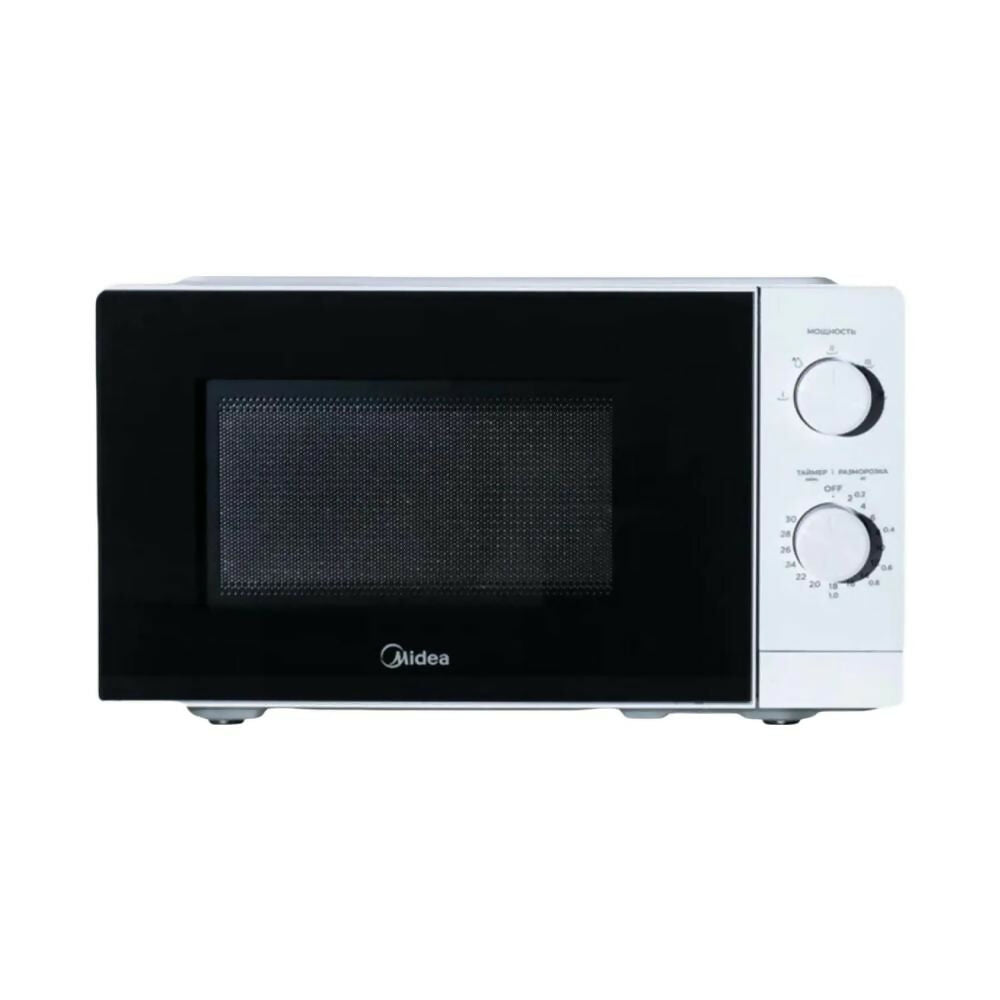 Midea 20L Microwave Oven - 700W [White], MM7P012MZ-WH