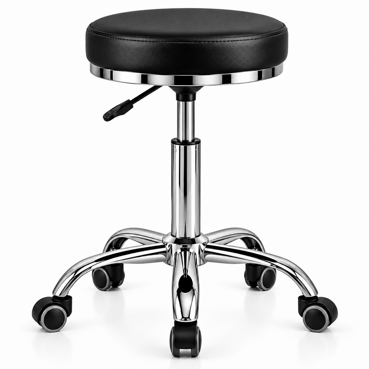 Professional Salon Stool-Tabouret Adjustable Height Rolling Swivel Chair