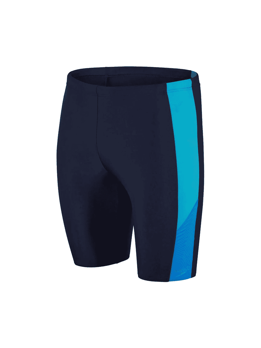 SPEEDO MENS DIVE JAMMER BLACK / COBALT POP / PICTON