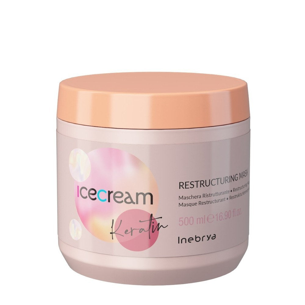 Inebrya, Ice Cream Keratin Restructuring Mask 500Ml
