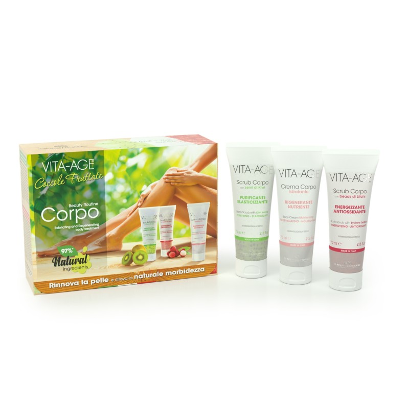 Bottega Di LungaVita, Vita - Age Coccole Fruttate Body Scrub Package