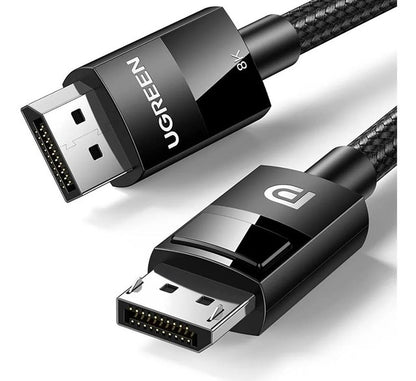 Ugreen, Ultra Hd 8K Displayport 1.4 Male To Male Cable Dp114 - 80391