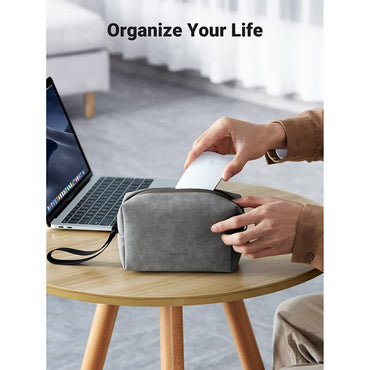Ugreen, Digital Storage Leather Bag For Hard Disk,  Power Bank & Accessories ..Ugreen Lp285 - 80520