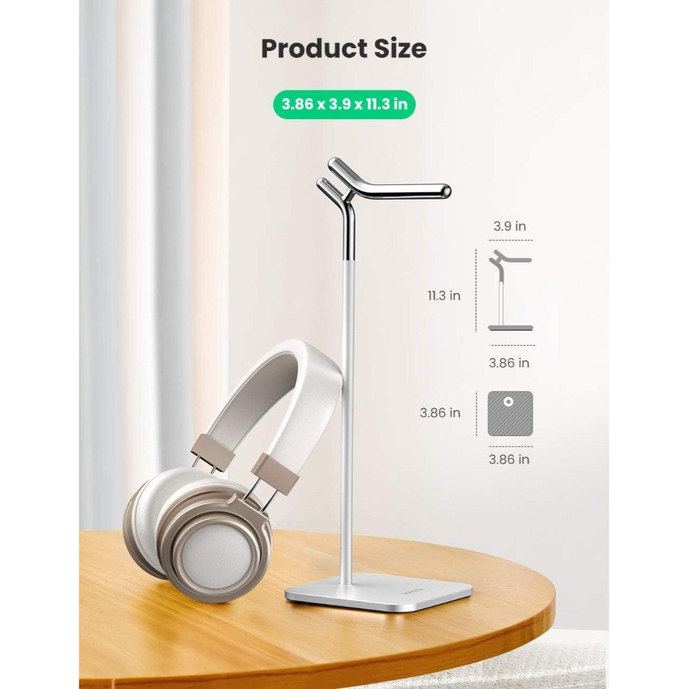 Ugreen, Aluminum + Zinc Alloy Desktop Stand For Headset, Stable, Premium Quality & Smart Design Ugreen Lp143 - 80701