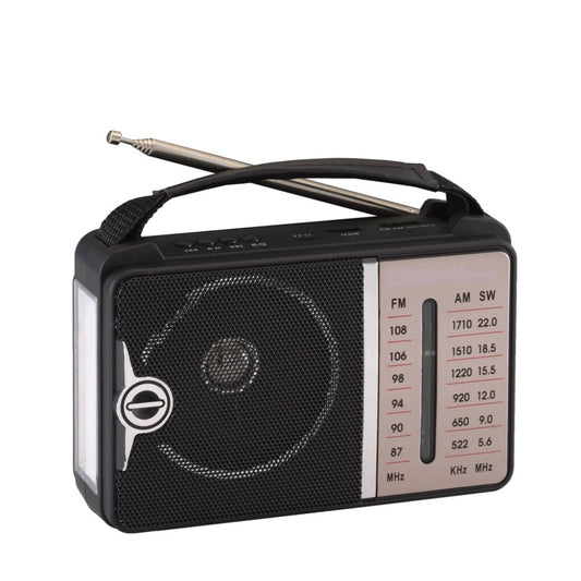 Hay-Power, 1200 Mah Am Fm Sw 3 Band Radio Built In Rechargeable Battery Ns8085Bt