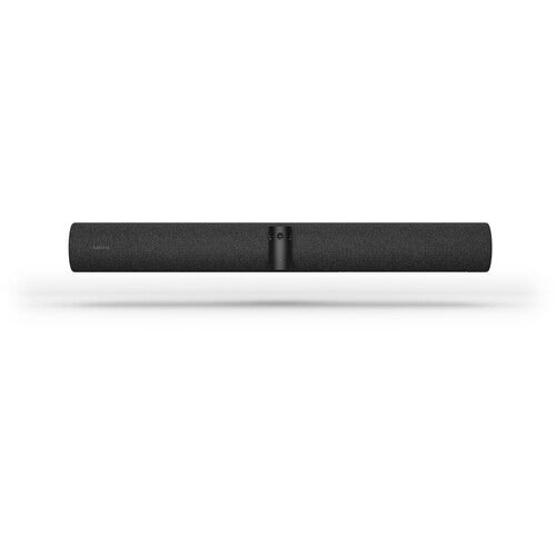 Jabra, PanaCast 50 Black Panoramic 4K Video Bar - Conference Camera for Small & Medium Rooms with 180 Degree Field of View & 8 Microphones