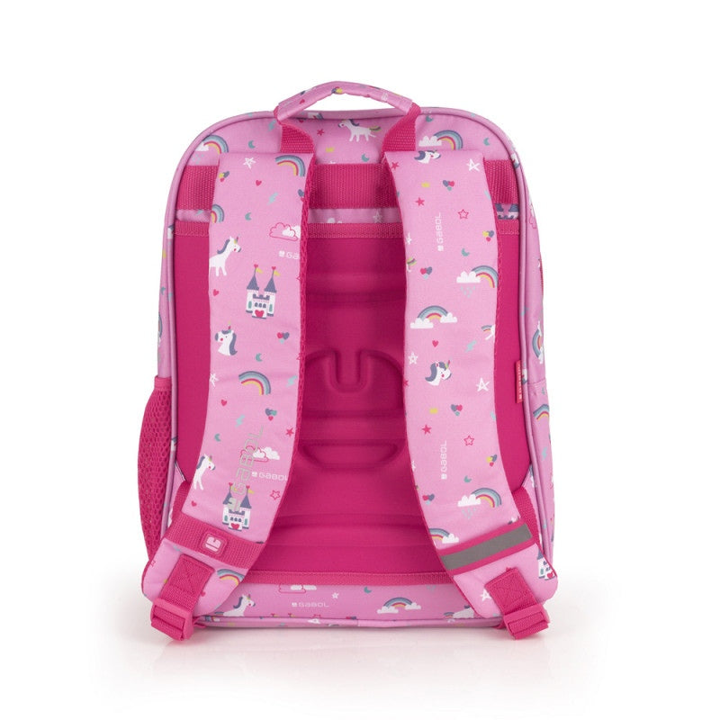 Gabol, Rainbow Backpack 30X40X12Cm #233902/2024 Pink, Available in Different Sizes