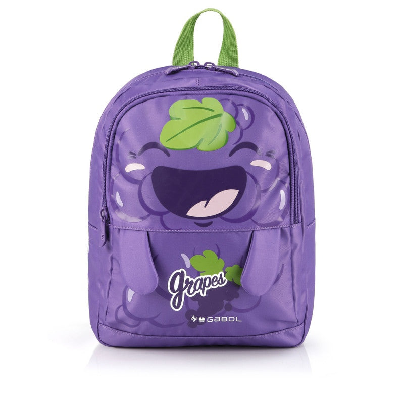 Gabol, Tutti Frutti Kids Small Backpack 1-Part Grapes 25X31X11Cm #233865/2024 Violet