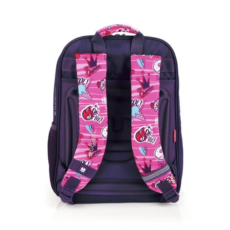 Gabol, Sticker Backpack 30X40X12Cm #234102/2024 Fuchsia, Available in Different Sizes