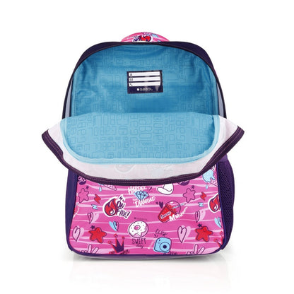 Gabol, Sticker Backpack 30X40X12Cm #234102/2024 Fuchsia, Available in Different Sizes
