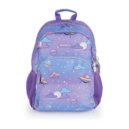 Gabol, School Backpack 1 Part Cosmos 31x41x16cm#237406/2026 Light Purple.