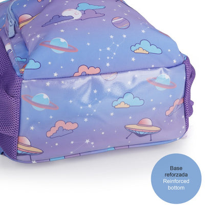 Gabol, School Backpack 1 Part Cosmos 31x41x16cm#237406/2026 Light Purple.