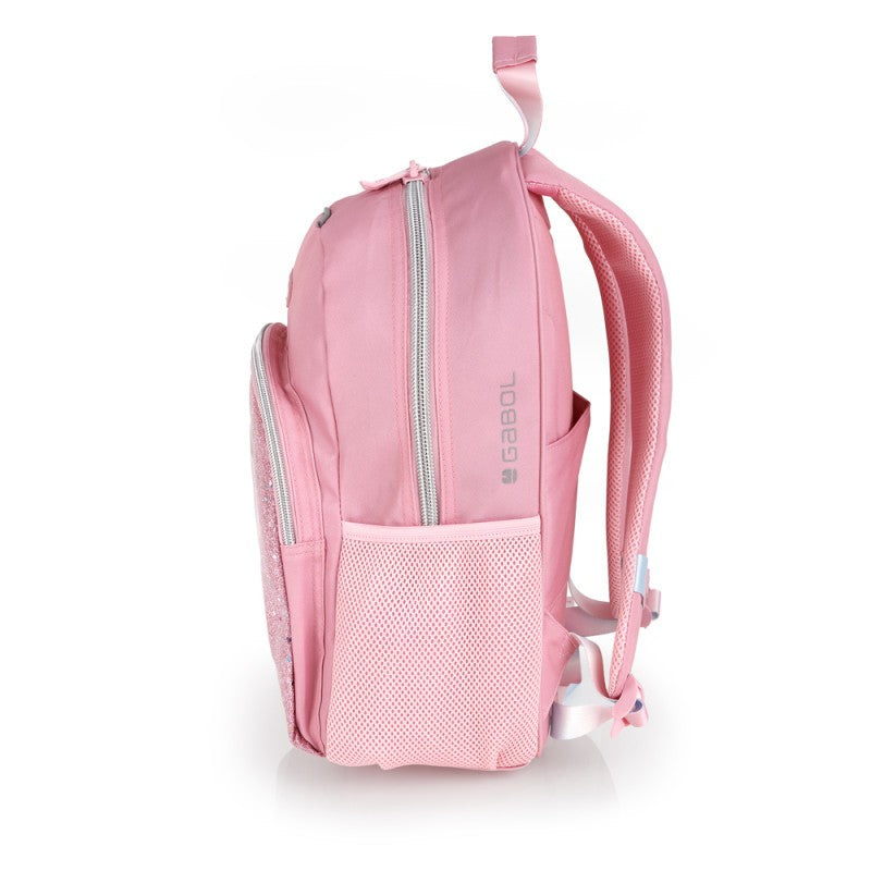 Gabol, School Backpack 1 Parts Glam 31x41x16cm#237606/2026 Pink.