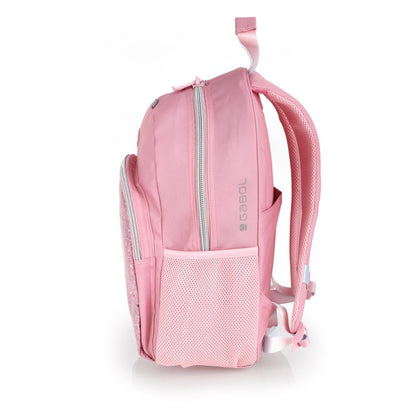 Gabol, School Backpack 1 Parts Glam 31x41x16cm#237606/2026 Pink.