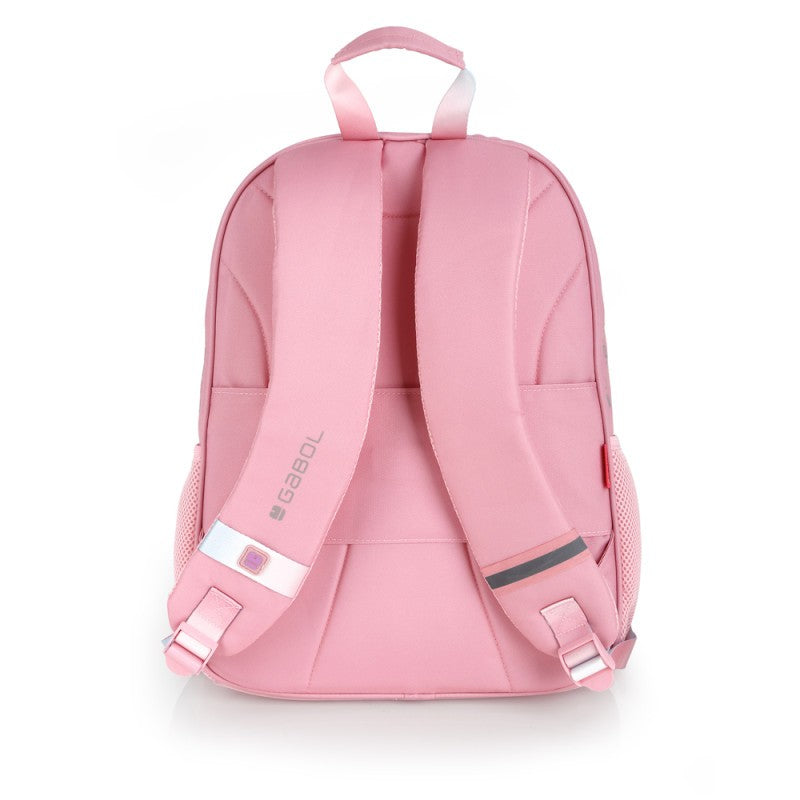 Gabol, School Backpack 1 Parts Glam 31x41x16cm#237606/2026 Pink.