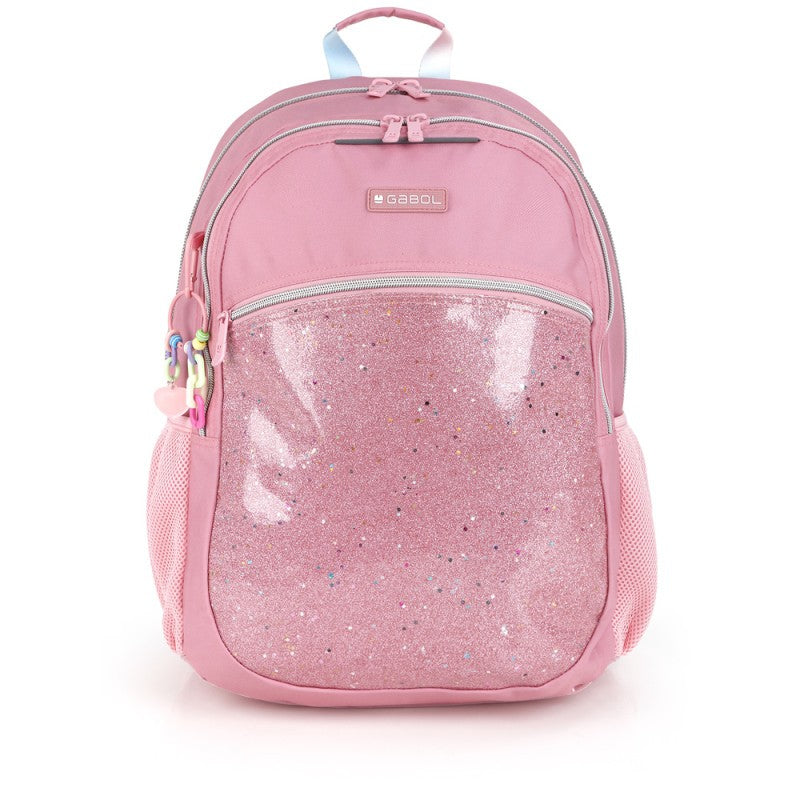 Gabol, School Backpack 2 Parts Glam 34x46x20cm#237696/2026 Pink.