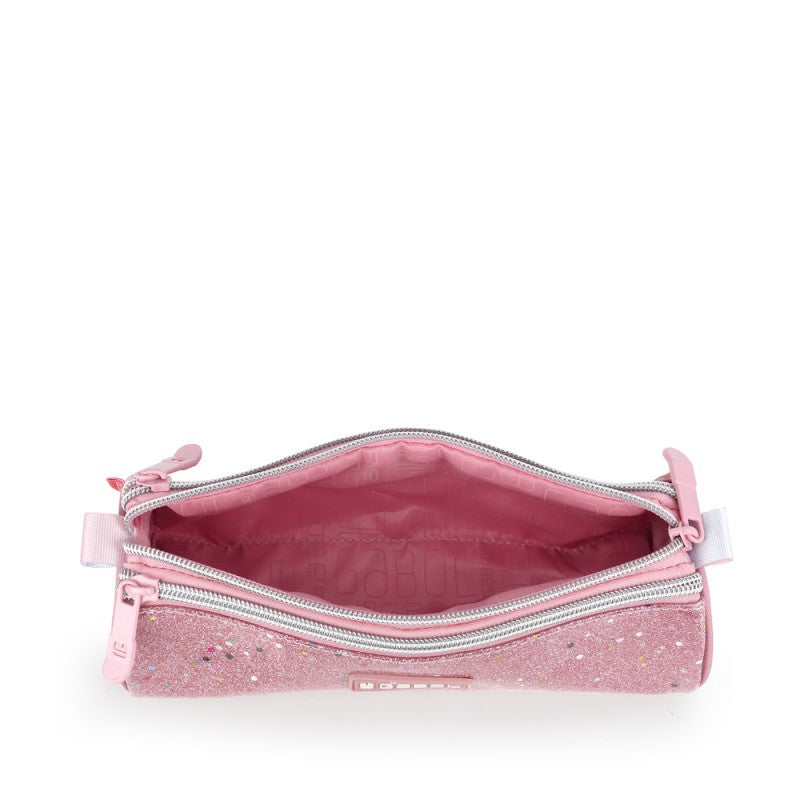 Gabol, School Pencil Case 3 Parts Glam 22x7x7cm#237609/2026 Pink.