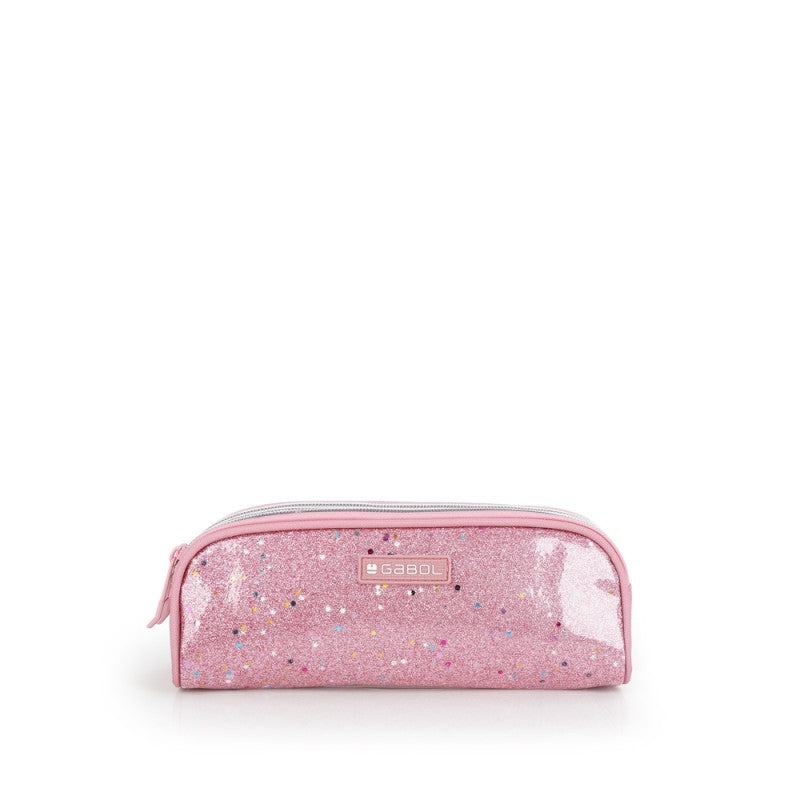 Gabol, School Pencil Case 2 Parts Glam 22x8x6cm#237631/2026 Pink.