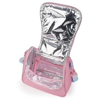 Gabol, School Thermal Lunch Bag 1 Parts Glam 25x21x13cm#237632/2026 Pink.