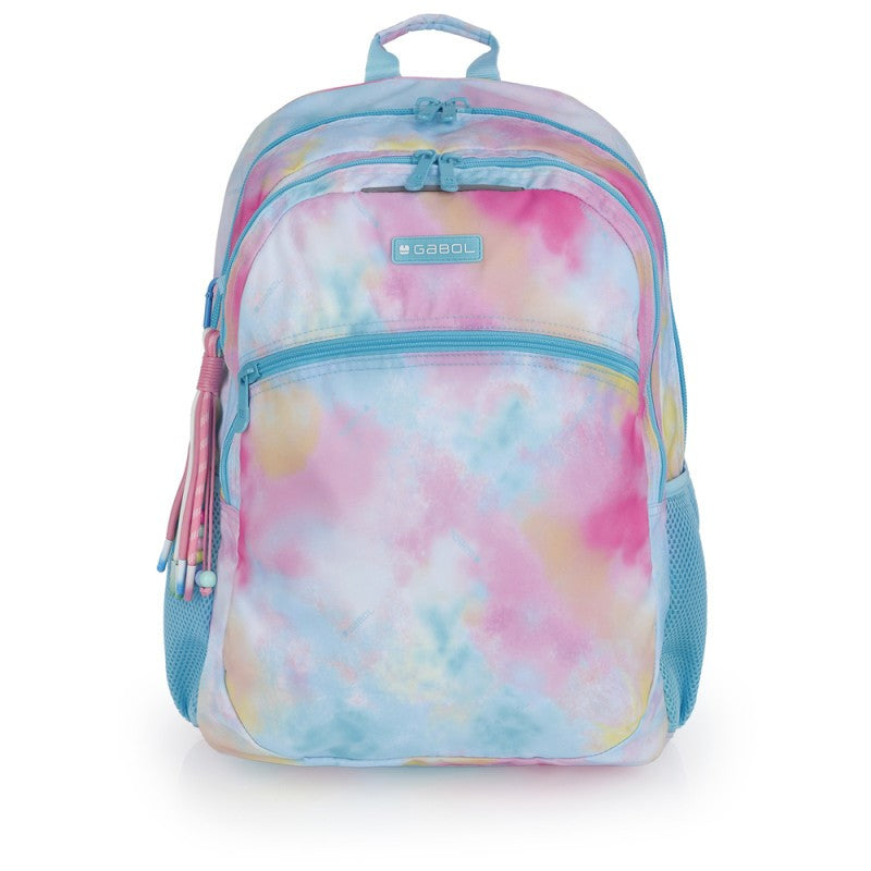 Gabol, School Backpack 2 Parts Mystic 34x46x20cm#237996/2026 Sky Blue.